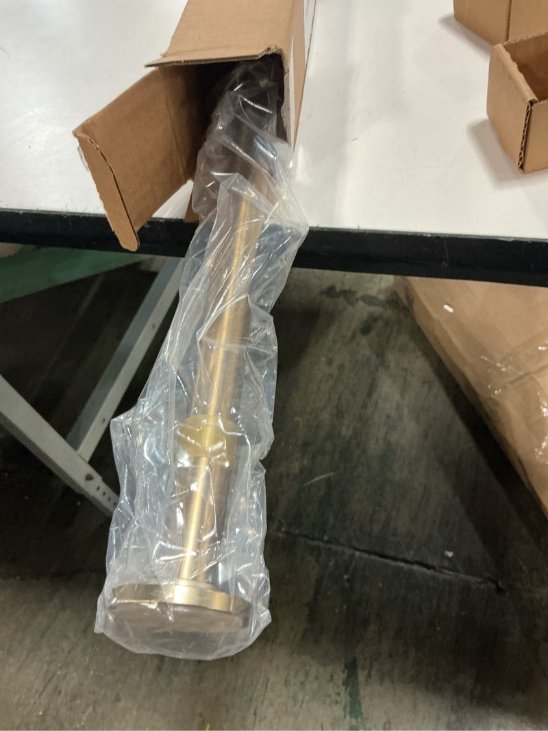 Condition photo showing Good Condition for Ivilon Tension Curtain Rod - Spring Tension Rod for Windows or Shower, 54 to 90 Inch. Warm Gold 54" to 90" Warm Gold