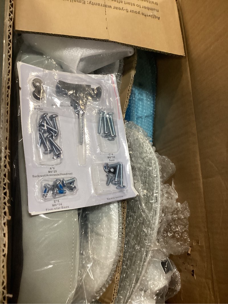 Condition photo showing Good Condition for TRALT Office Chair Ergonomic Desk Chair, 330 LBS Home Mesh Office Desk Chairs with Wheels, Comfortable Gaming Chair, High Back Office Chair for Long Hours (White)