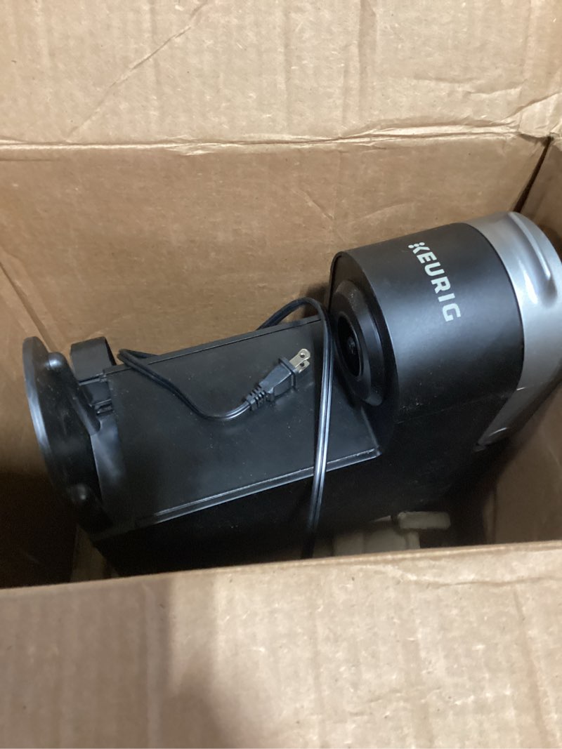 Condition photo showing As Is for Keurig K-Supreme Single Serve K-Cup Pod Coffee Maker, MultiStream Technology, 4 Brew Sizes, 66oz Dual-Position Removable Reservoir, Black Black Coffee Maker