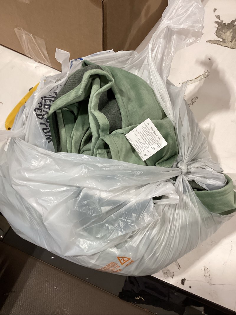 Condition photo showing Good Condition for miulee velvet curtains sage green thermal insulated blackout curtain drapes for bedroom living room darkening 90 inches long curtains panels rod pocket set of 2 52"w x 90"l (pack of 2) sage green
