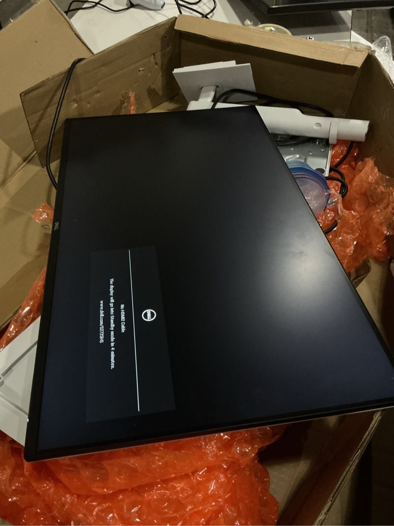 Condition photo showing Good Condition for Dell S2725HS 27 Inch Monitor, FHD (1920x1080) Display, 100Hz Refresh Rate, 1500:1 Contrast Ratio, TÜV Rheinland Eye Comfort 4 Star, Integrated 2x5W Speaker, Height/Tilt/Swivel/Pivot- Ash White Color 27 Inches S2725HS