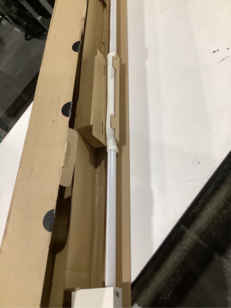 Condition photo showing As Is for Philips Hue Large Smart Light Tube, White - White and Color Ambiance LED Color-Changing Light - 1 Pack - Sync with TV, Music, and Gaming - Requires Bridge and Sync Box - Control with App or Voice Large Tube White