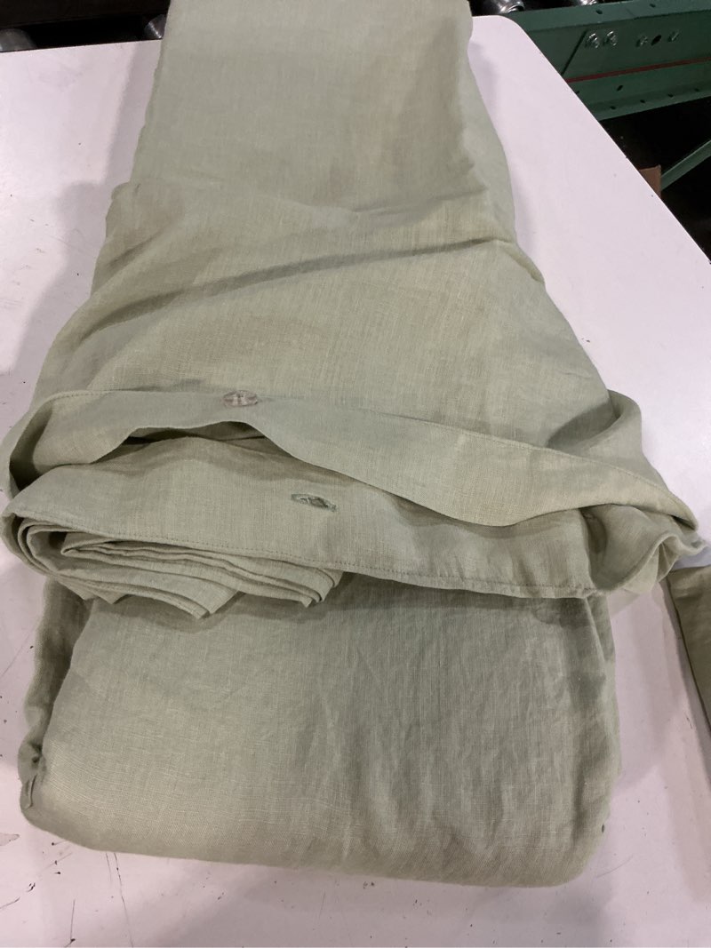 Condition photo showing Good Condition for european linen duvet cover set king
