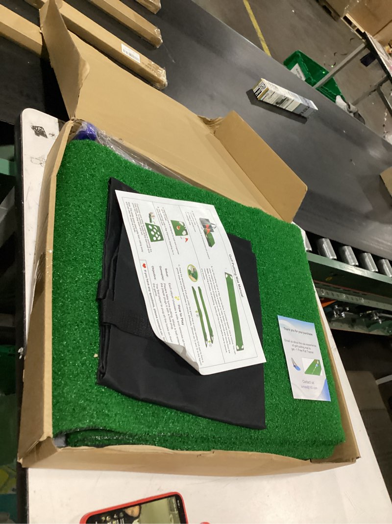 Condition photo showing New/Like New for wellputt - golf putting training mat - 8ft essential