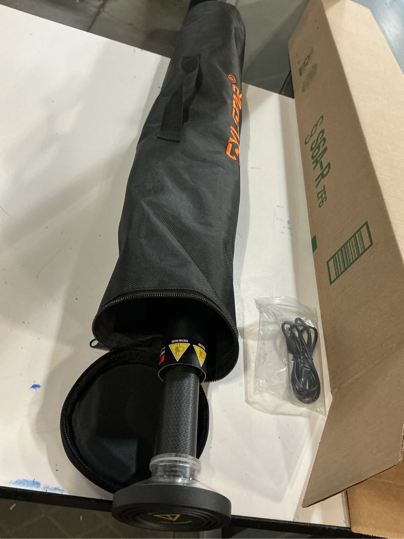 Condition photo showing Good Condition for SYLSTAR 360° Rechargeable Work Light with Remote &Telescopic Stand (8.4Ft), 3000LM Ultra Bright 3CCT Dimmable, 6000mAh Battery, Portable Camping Light for Jobsite Workshop Sports Emergencies