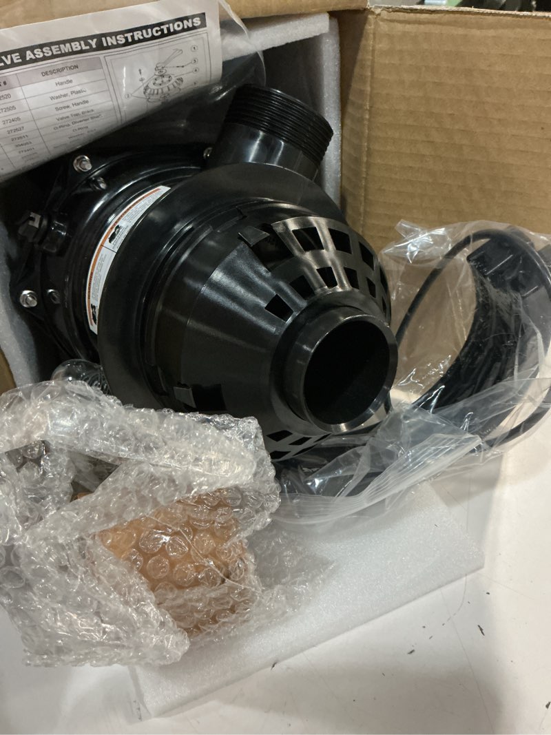 Condition photo showing Good Condition for directly replace part for 262506 1-1/2-inch 6-way clamp style valve compatible with meteor, sand dollar, and tagelus pool and spa sand filters