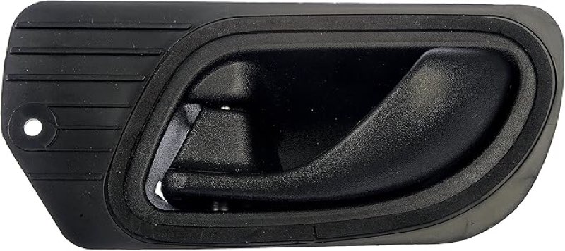 Dorman 80658 Front Driver Side Interior Door Handle Compatible with Select Ford Models, Black; Textured