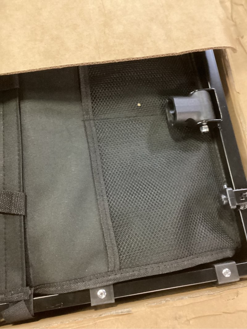 Condition photo showing As Is for Collapsible Wagon Cart Foldable - Lightweight Portable Heavy Duty Folding Beach Wagons with Wheels - Outdoor Utility Carts for Grocery, Camping, Shopping, Sports, Garden with Large Capacity Black