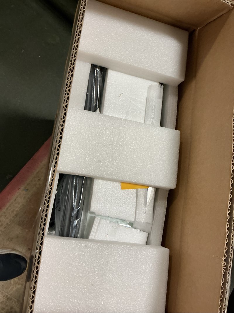 Condition photo showing New/Like New for Fundin Medicine Cabinet 14 x 24 inches Mirror Size, Recessed or Surface Mount, Black Aluminum Bathroom Wall Cabinet with Mirror and Adjustable Shelves. 14.3"W x 24"H x 5.2"D