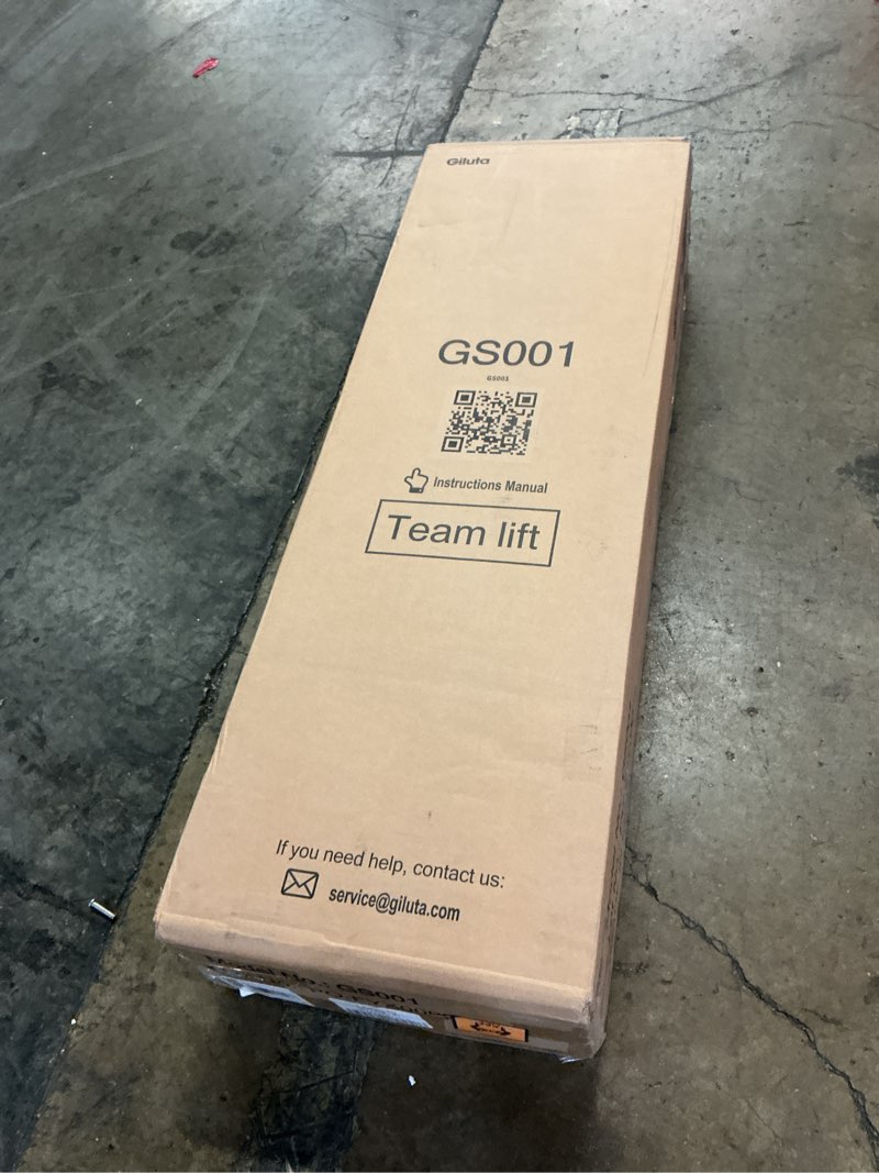 Condition photo showing New/Like New for Giluta Buffet Sideboard Cabinet with Adjustable Shelf,Modern Buffet Storage Cabinets 4 Doors, Living Room Console Table for Kitchen Dining Room(White)