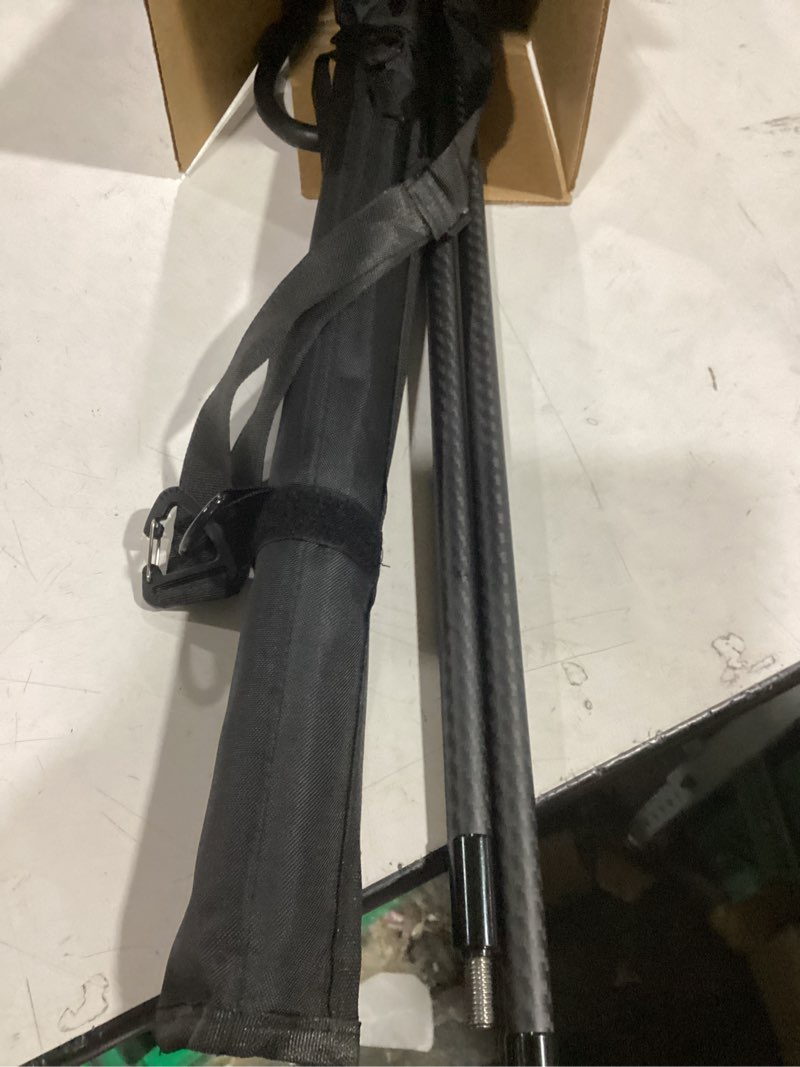 Condition photo showing As Is for hawaiian sling fishing spear travel pole spear carbon fiber fishing spear 3 prong sling spear fishing equipment snorkeling scuba diving gear polespears harpoon for fishing freediving