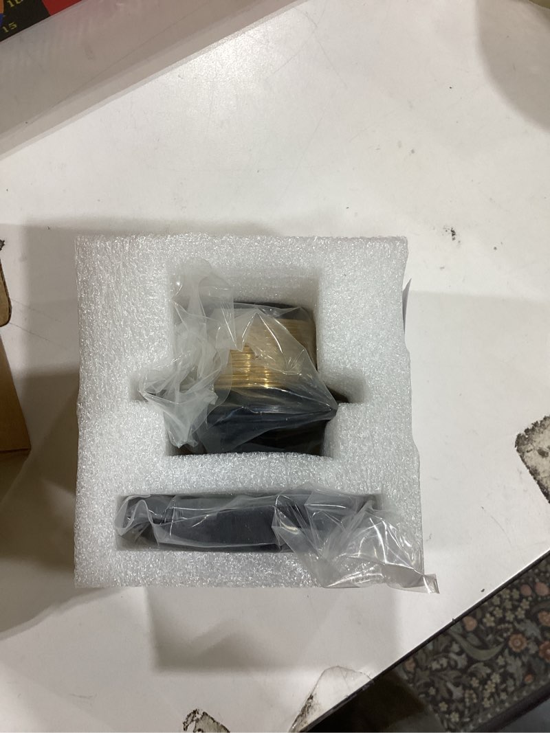 Condition photo showing Good Condition for Matte Black Tub Drain and Overflow Kit with Single Hole Overflow Faceplate, Welsan Universal All Metal Lift & Turn Black Bathtub Drain Kit with Fine/Coarse Thread Conversion Twist Trim Kit Assembly