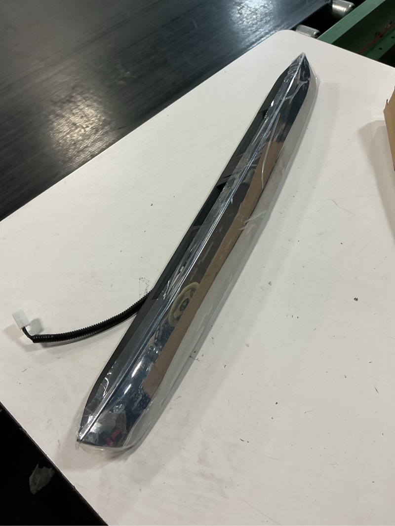 Condition photo showing Good Condition for chrome tailgate garnish finisher molding lift gate exterior open handle assembly compatible with 2013-2019 nissan pathfinder 90810-9pg0a