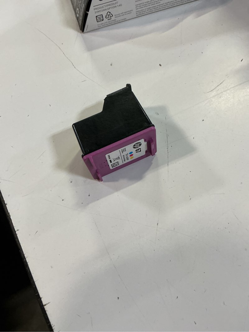 Condition photo showing Good Condition for hp 67 tri-color ink cartridge