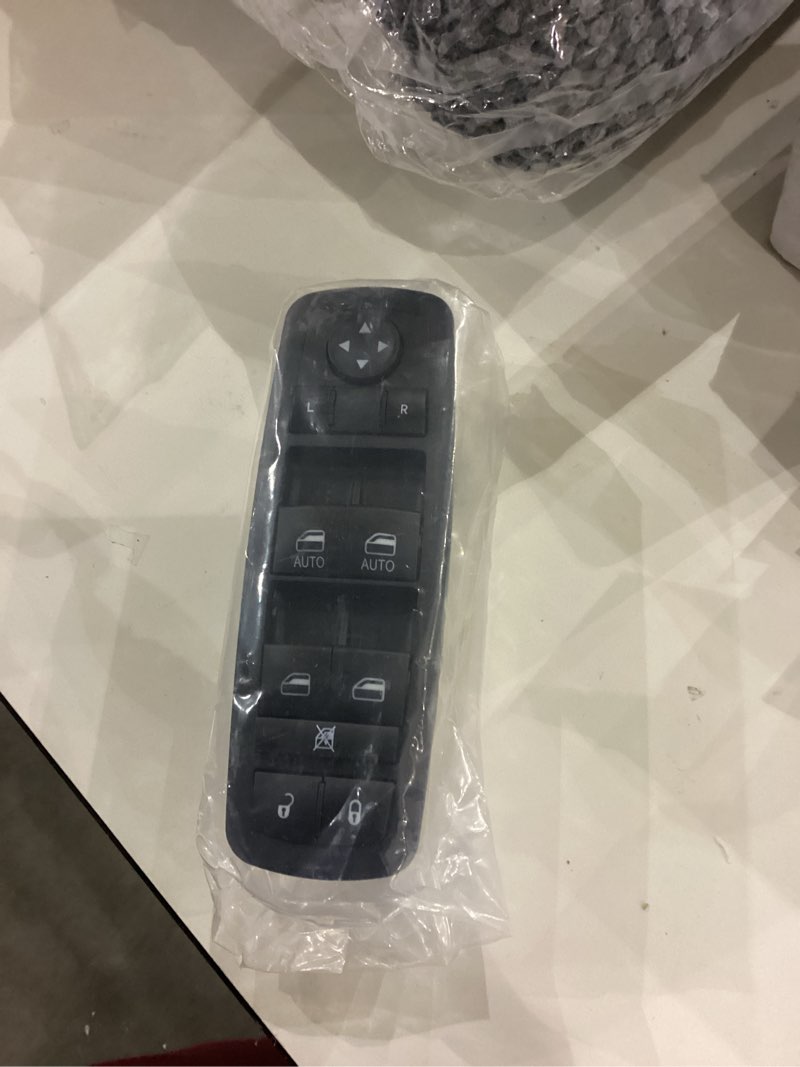 Condition photo showing Good Condition for Window Switch Driver Side Master Power Control Button 3Pins + 9 Pins | Compatible with 2009 2010 2011 2012 Dodge Ram 1500 2500 3500 | Replaces# 4602863AD, 4602533AB, 4602533AE, 901-473