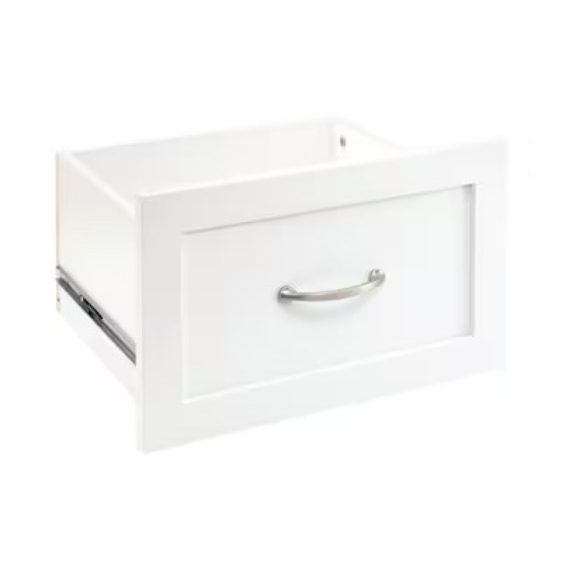 500+ bought last week ClosetMaid BrightWood 16-in x 10-in x 13-in White Drawer unit