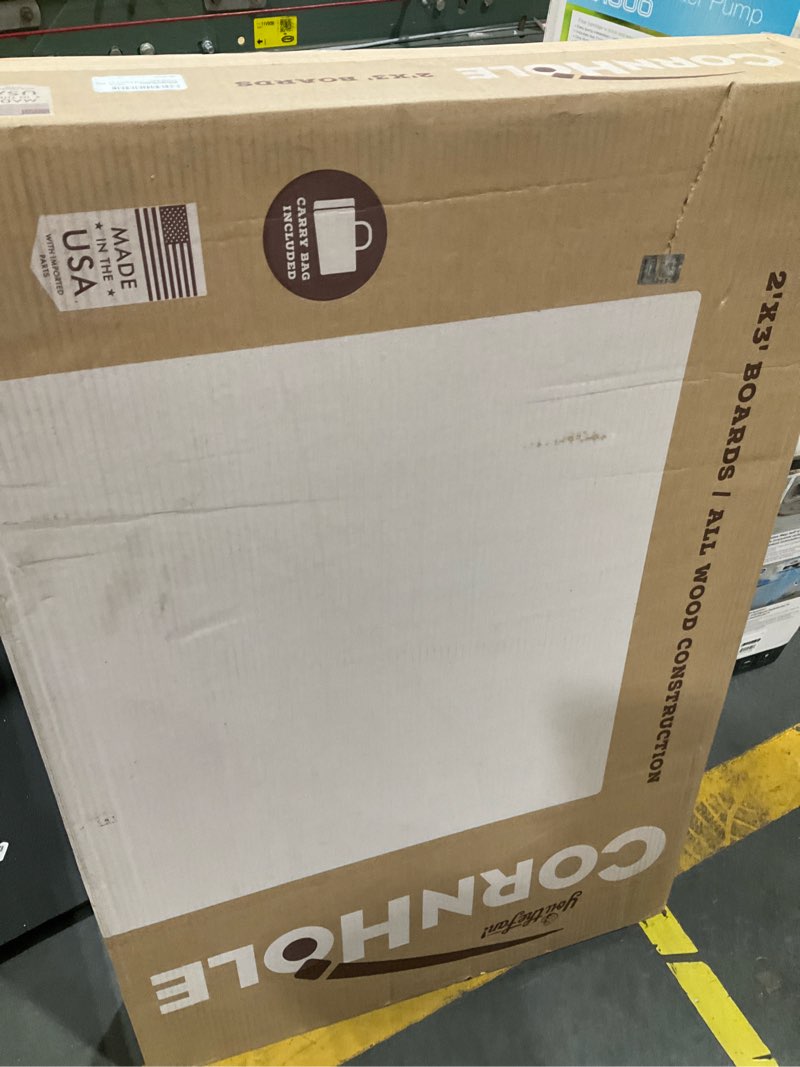 Condition photo showing New/Like New for YouTheFan NCAA 2’ x 3’ Wood Cornhole Game UCLA Bruins