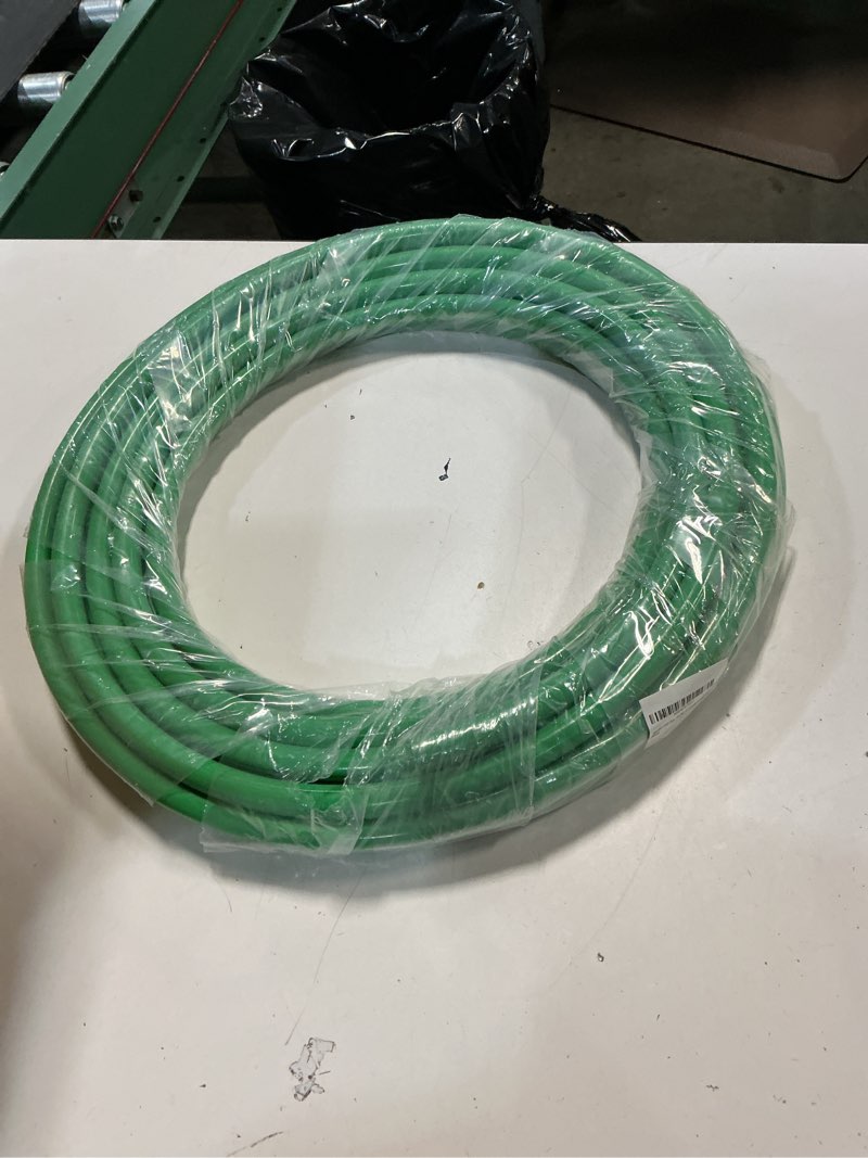 Condition photo showing Good Condition for 32ft 16mm original flexible pipe for crafts, extra durable design, tube pipe for fake flowers, prop building, balloon arches, stem tubing for floral wedding decor, diy arts & craft 16mm green