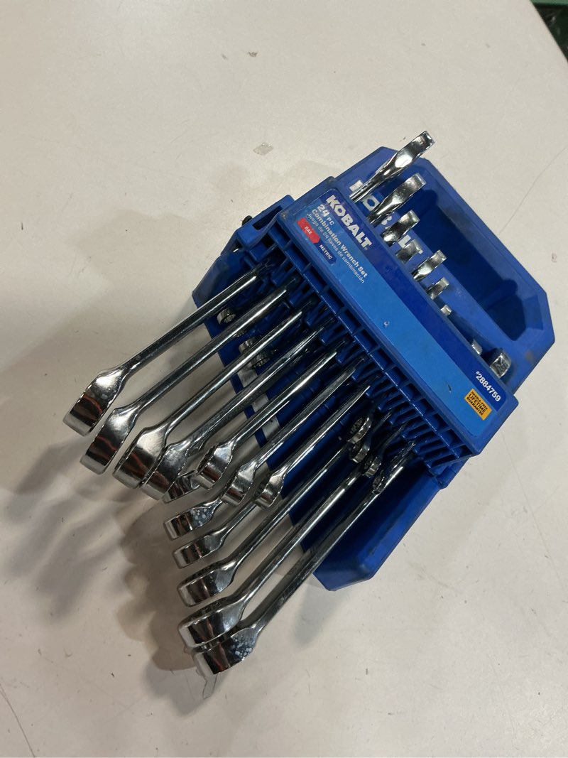 Condition photo showing Good Condition for Kobalt 20 -Piece Set Metric and standard (SAE) Ratchet Wrench