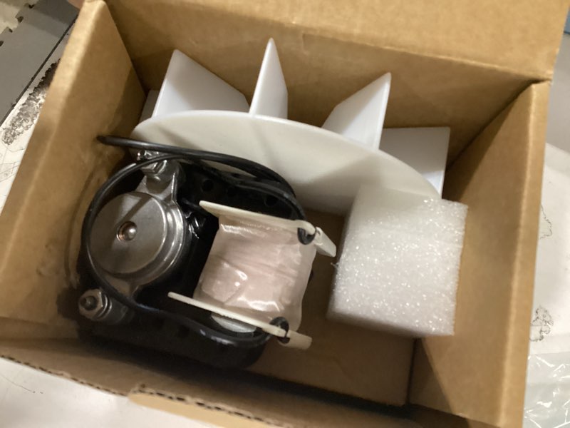Condition photo showing Good Condition for universal bathroom fan motor replacement - sm550 electric vent fan motor kit - replacement for nu-tone br-oan 50 cfm 120v 3000 rpm - replace c01575 65100 em550 em750, upgraded by pandeels