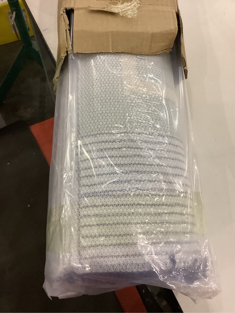 CHEZARTEMIS Himalayan 3 x 3 Navy Blue/Green Luxury Meditation Rug Mat Square Rugs | Thick & Supporti