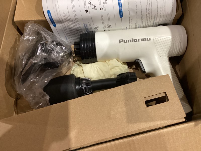 Condition photo showing As Is for Electric Toilet Plunger,Unclog In One Shot,Remover For Bathroom,Kitchen Pipes Clog,High Pressure Air Plungers For Bathroom Heavy Duty