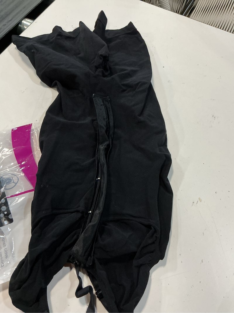Condition photo showing As Is for yianna postpartum fajas colombianas moldeadoras shapewear tummy control for women body shaper girdles compression garment medium black