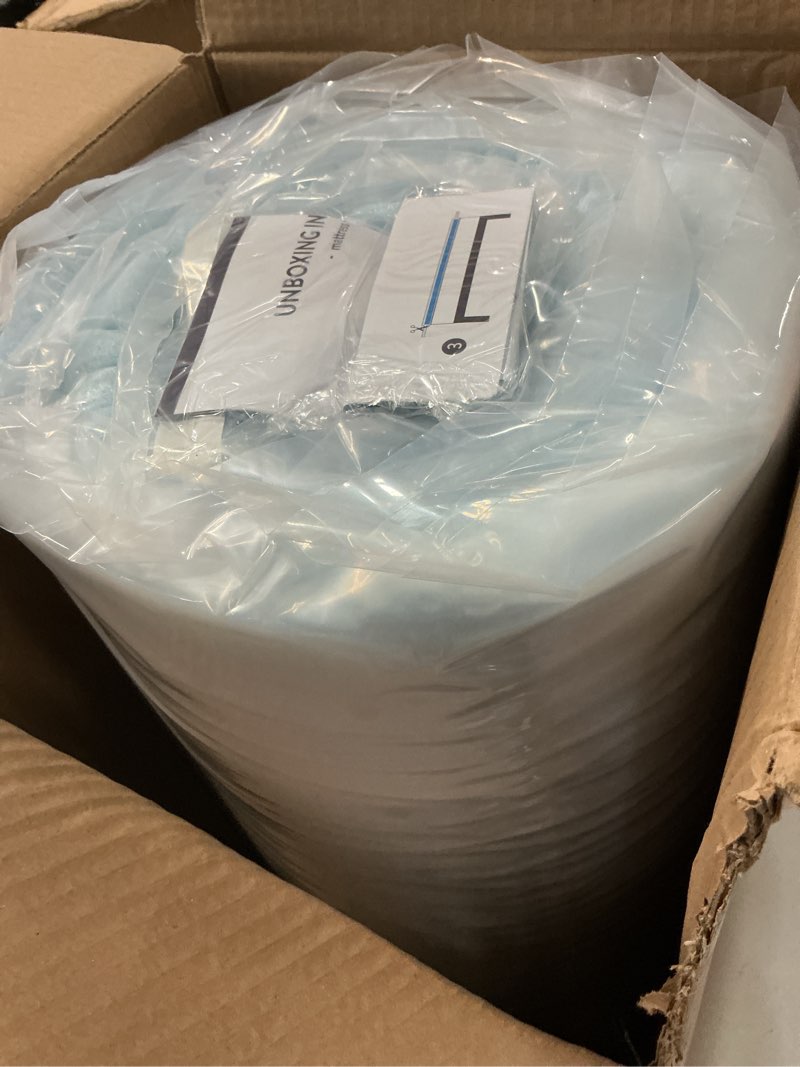 Condition photo showing New/Like New for best price mattress 4 inch ventilated memory foam mattress topper, cooling gel infusion, certipur-us certified, dorm essentials, full full 4 inch