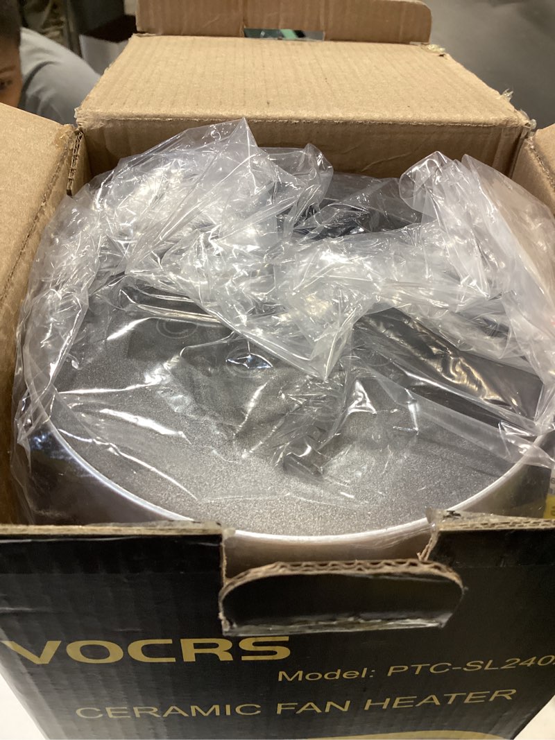 Condition photo showing Good Condition for Space Heater for Indoor Use with Remote - 70° Oscillating Tower Electric Heater, 24 Inchs, 12H Timer, 1500W Quiet PTC Ceramic Heating with Thermostat, Fast Safety Heat for Office, Home, Bedroom