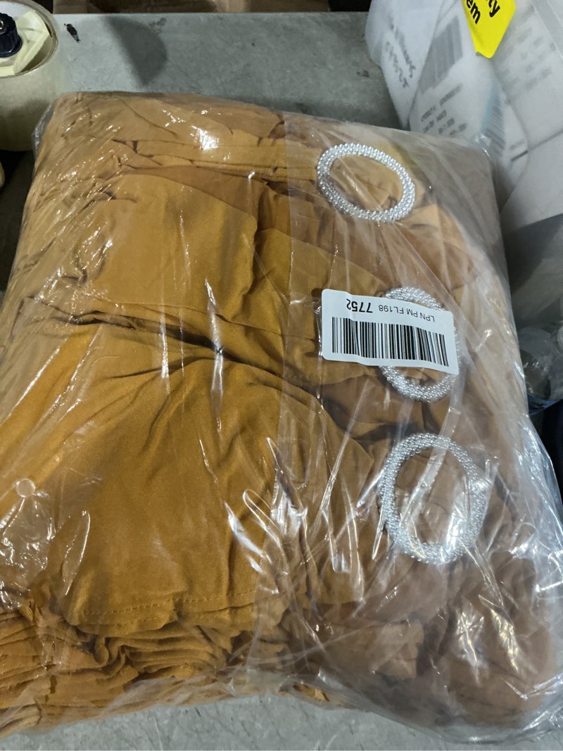 Condition photo showing Good Condition for 150 pack spandex stretch chair sashes bows, elastic stretch chair cover bands ties with buckle slider for wedding party ceremony reception event banquet decoration (gold)