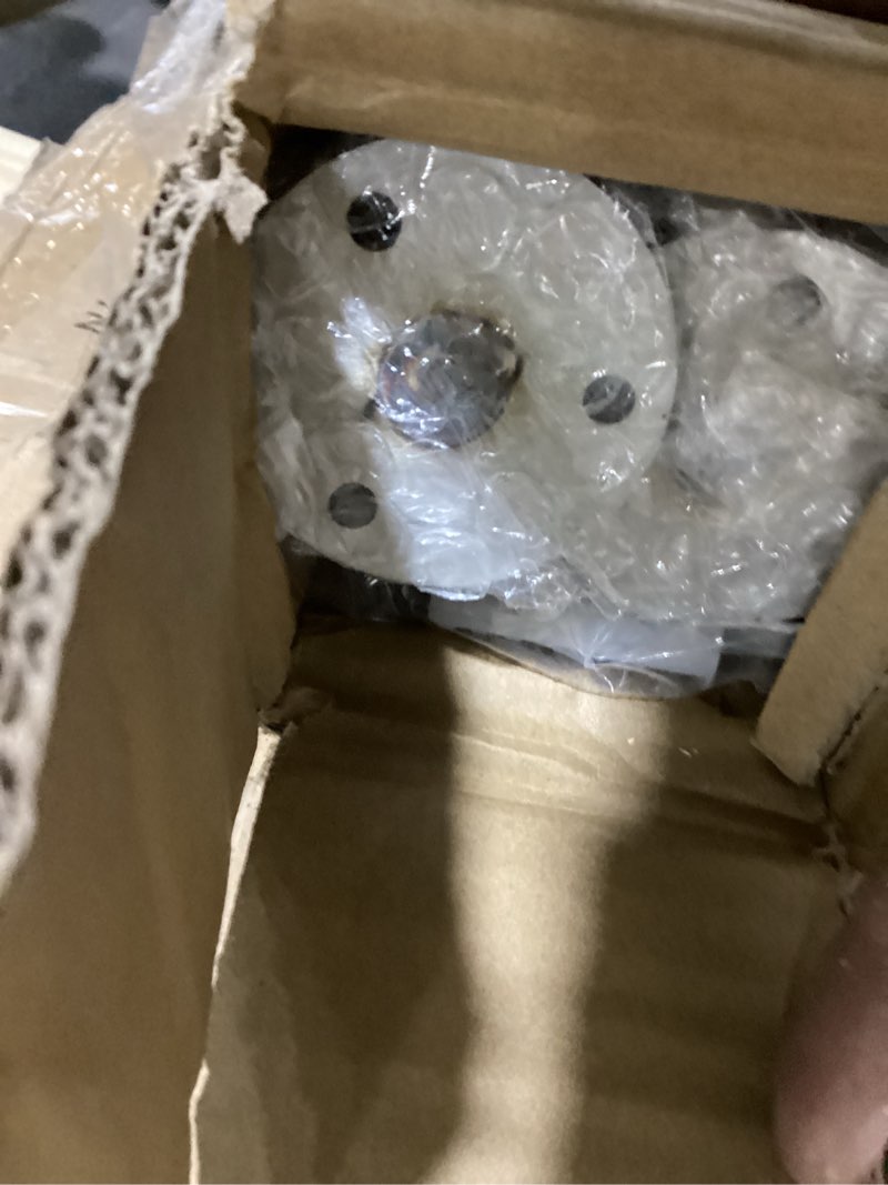 Condition photo showing As Is for Muzata 10Ft Pre-drilled Stair Handrail 1"x2" Rectangular Brushed Wall Mounted Handrail Stainless Steel Safety Hand Rail Indoor Outdoor Stair Hand Railing Wood Concrete Brick Wall HK28 SL4 10ft-Brushed Modern