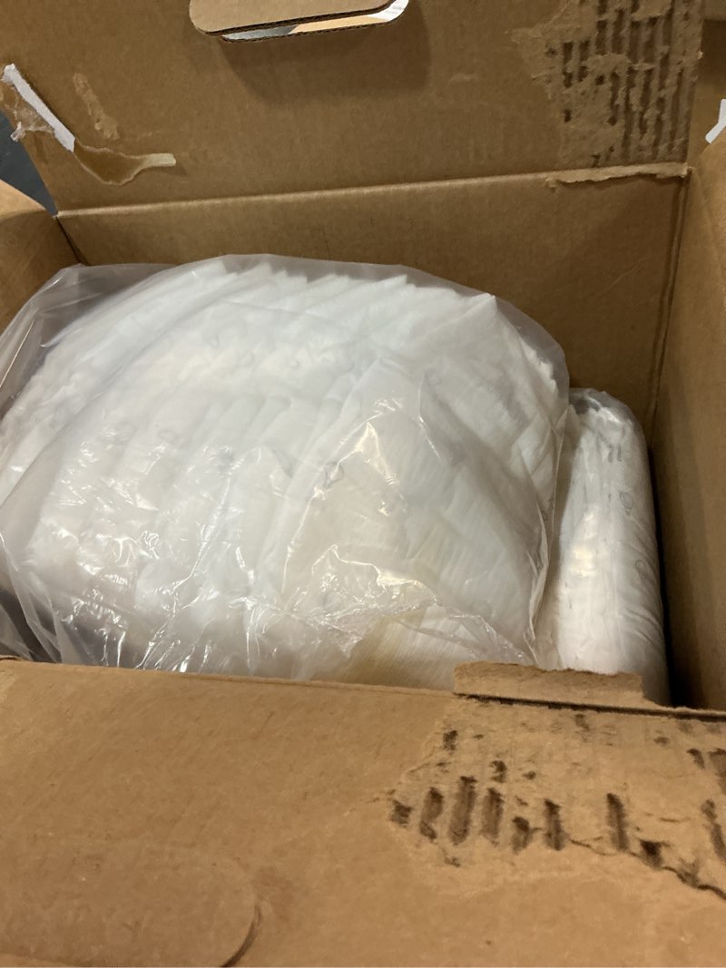 Condition photo showing As Is for pampers amore, size 4 (15-34 lbs), 58 count, our best diaper – hypoallergenic & fragrance free, up to 100% leakproof, soft as cashmere size 4 58