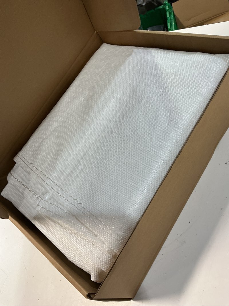 Condition photo showing Good Condition for 300-pack heavy duty bulk bags, 2200 lbs capacity, open top large 228 gallon reusable fibc bag, 35" x 35" x 43" bulk bag for yard waste, construction debris, sand & gravel, reinforced lifting loops