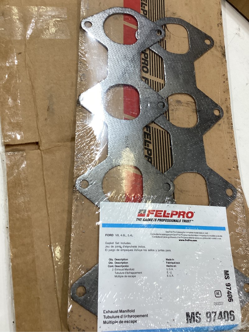 Condition photo showing Good Condition for fel-pro ms 97406 exhaust manifold gasket set for ford f-150