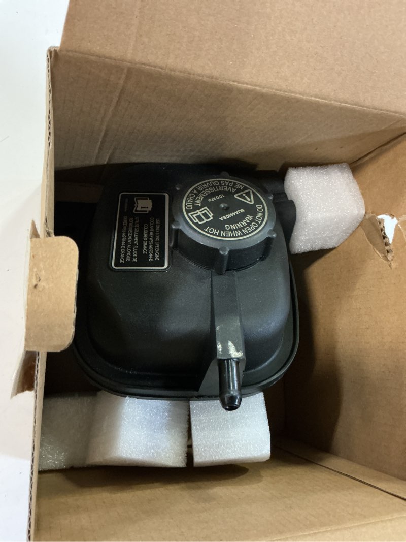 Condition photo showing Good Condition for x autohaux 1 set coolant radiator reservoir tank mjd4400ab coolant overflow expansion bottle with cap and sensor for jaguar xk8 1997-2006