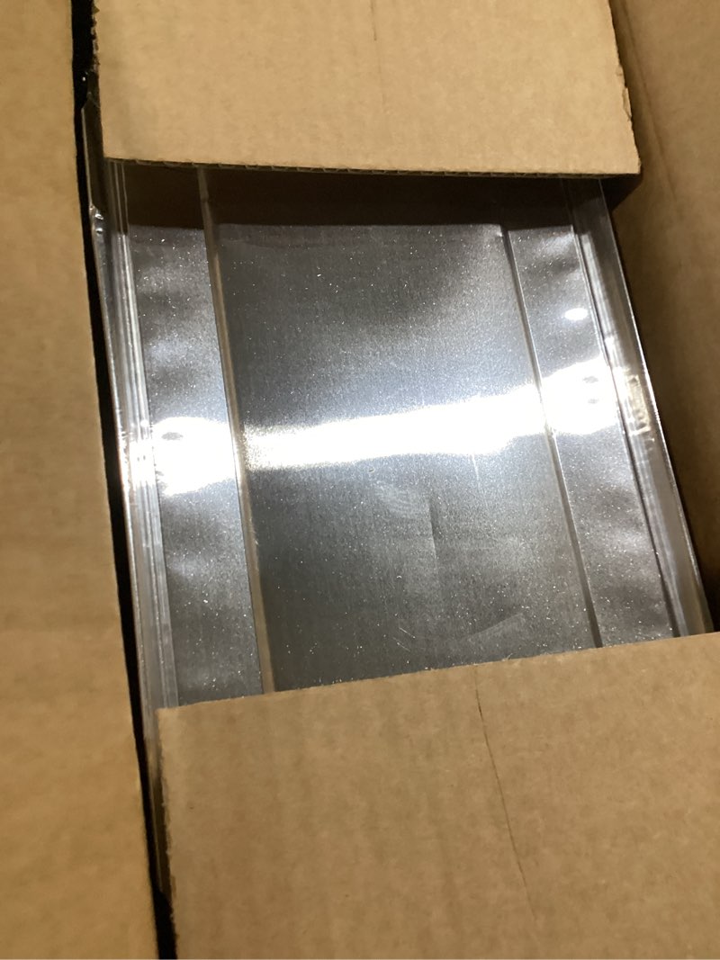 Condition photo showing Good Condition for member's mark aluminum steam table lids, third size, 30ct.