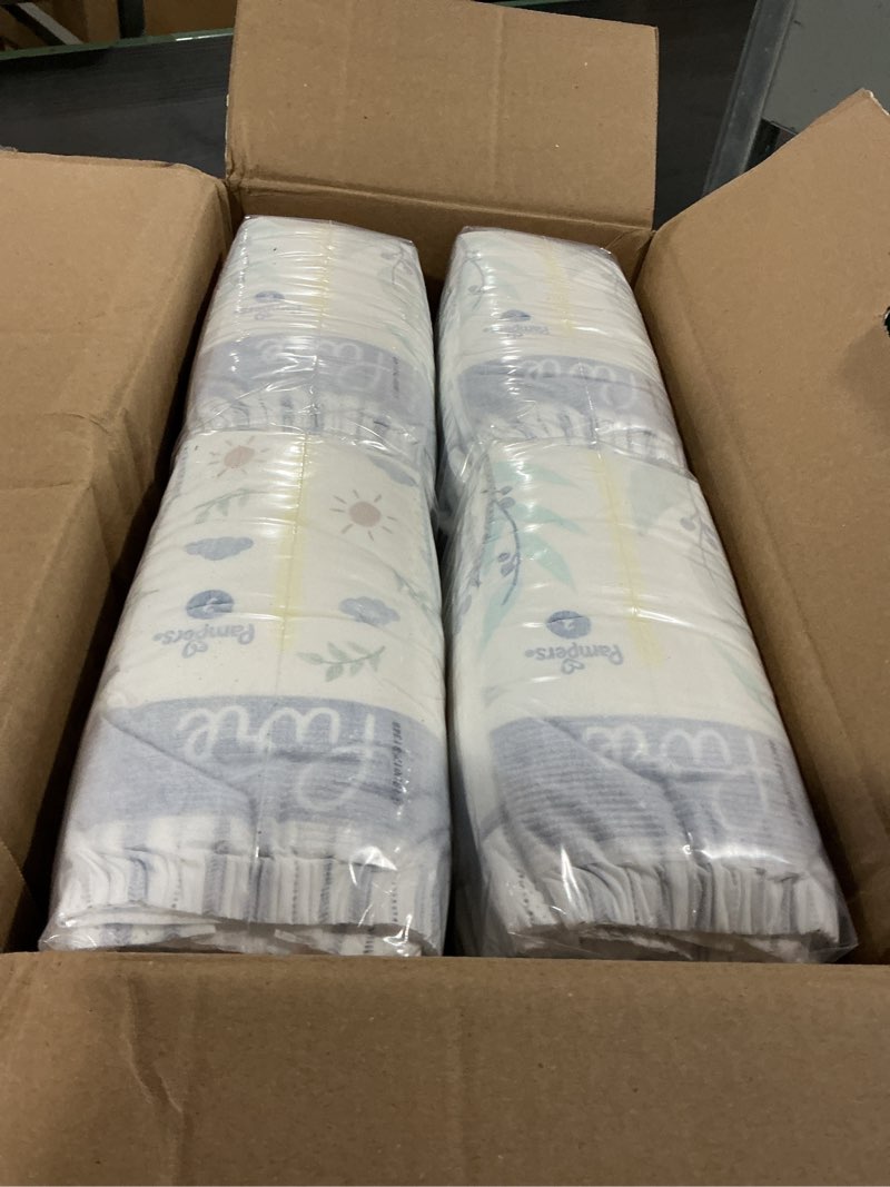 Condition photo showing Good Condition for pampers pure baby diapers, size 3 (16-28 lbs), 116, up to 100% leakproof, premium hypoallergenic soft diapers size 3 116