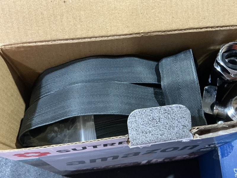 Condition photo showing Good Condition for 50ft garden hose, ultra lightweight all-weather water hose, durable & flexible, built-in valve, leak-free connections, tpu water hose, drinking water safe gray 50ft tpu