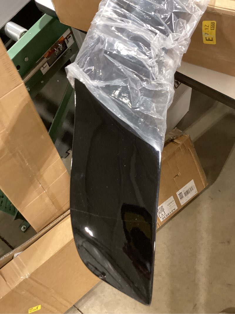 Condition photo showing Good Condition for rear spoiler compatible with 2023-2025 honda accord 11th gen, r style duckbill sedan, trunk exterior high kick tail deck lid wing lip (glossy black)