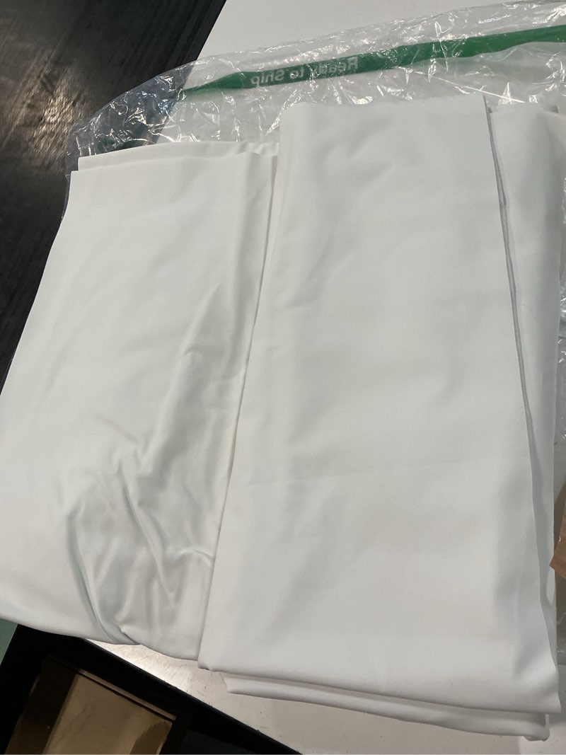 Condition photo showing Good Condition for table protector pad with flannel backing, heavy-duty vinyl table padding under tablecloth, waterproof, heat resistant, 72 x 54 inches, rectangular 72" x 54" (rectangular)