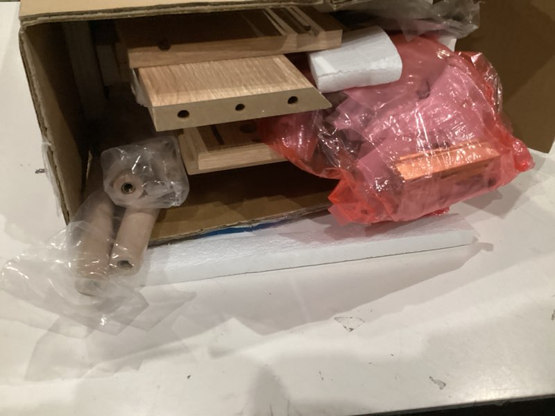 Condition photo showing Good Condition for similar )))bathroom wall storage cabinet, medicine cabinet with adjustable wood shelf & doors, over the toilet storage cabinet for laundry room & living room kitchen storage islands (natural oak)