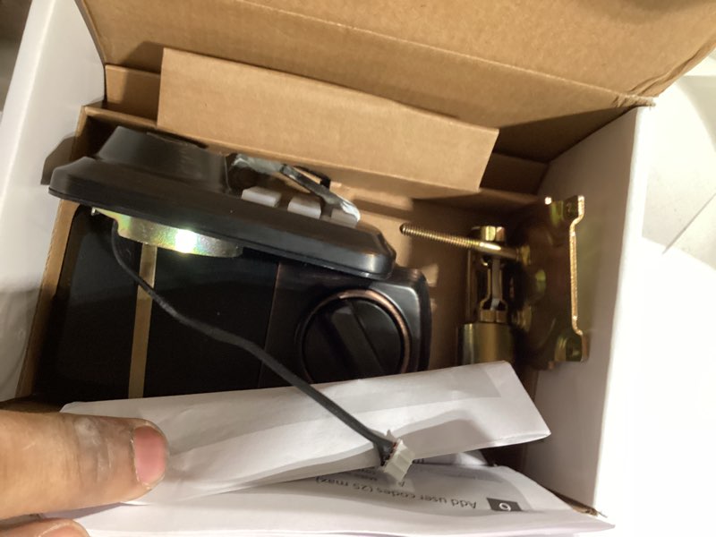 Condition photo showing Good Condition for kwikset smartcode venetian bronze zinc electronic deadbolt