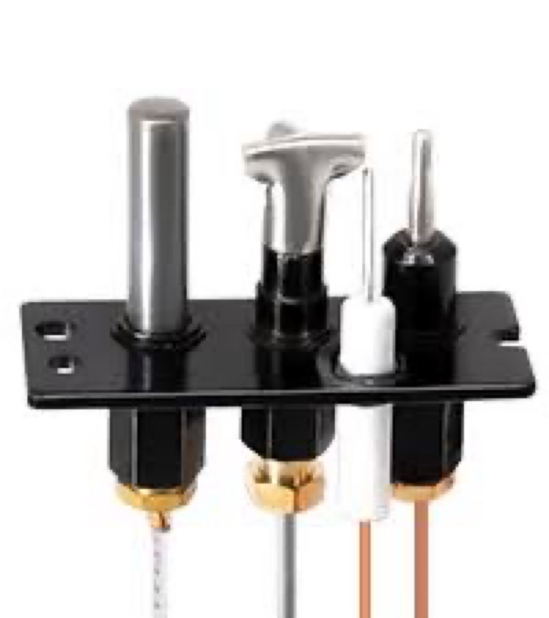 Aibabcue 4021-736 Natural Gas Pilot Assembly Kits for Heat N Glo, Heatilator, Quadrafire Fireplaces,