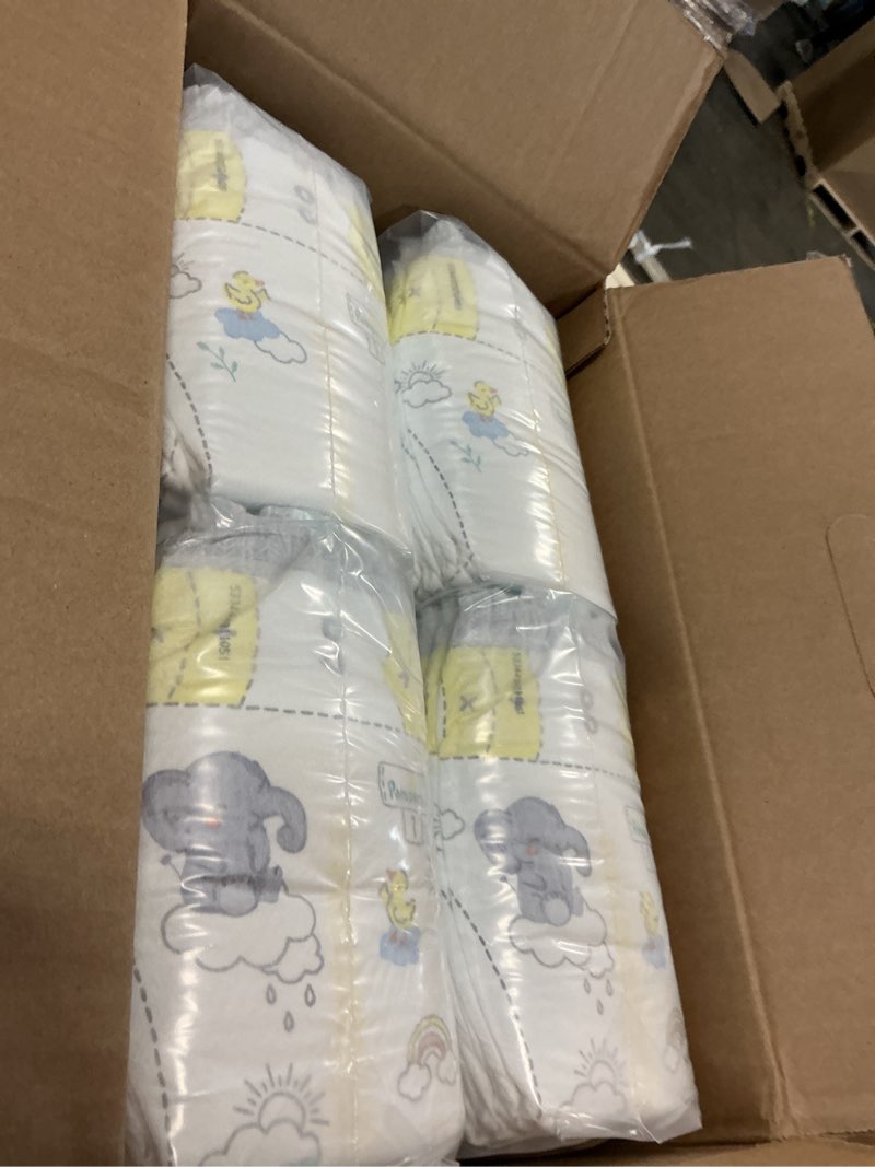 Condition photo showing Good Condition for Pampers Swaddlers Diapers, Size 1 (8-14 lbs), 164 Count, Absorbent, Keeps Baby Dry and Comfortable, Skin Safe Disposable Baby Diaper Size 1 164