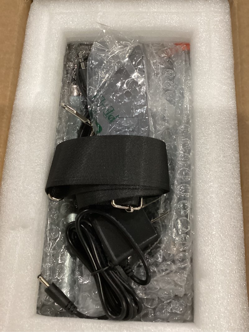 Condition photo showing Good Condition for Karaoke Machine with 3 Wireless Microphones for Adults, Portable Bluetooth Party Speaker with Echo Adjustment, Singing Machine Support TWS/USB/TF Card/Guitar/TV Connected for Outdoor/Events etc