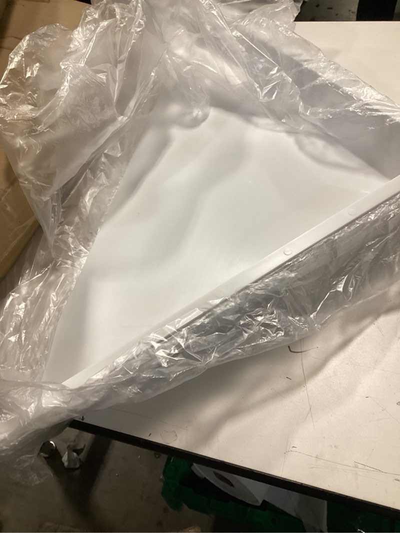 Condition photo showing Good Condition for 4 Pack Corner Air Diverter (Triangle), Ceiling Air Diverter for 2'x2' Ceiling Air Diffuser, Easy Snap-in Installation, White Plastic, Ideal for Homes & Offices White- 2 PCS