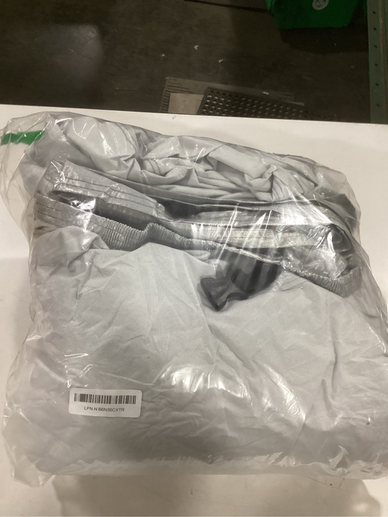 Condition photo showing Good Condition for EzyShade 10-Layer Car Cover Waterproof All Weather - See Vehicle Size-Chart - Car Covers for Automobiles & Car Snow Cover - Full Exterior Covers - Winter Rain Sun SUV Sedan. Size A4 (See SizeChart) Reflective A4 - see Vehicle Size Chart