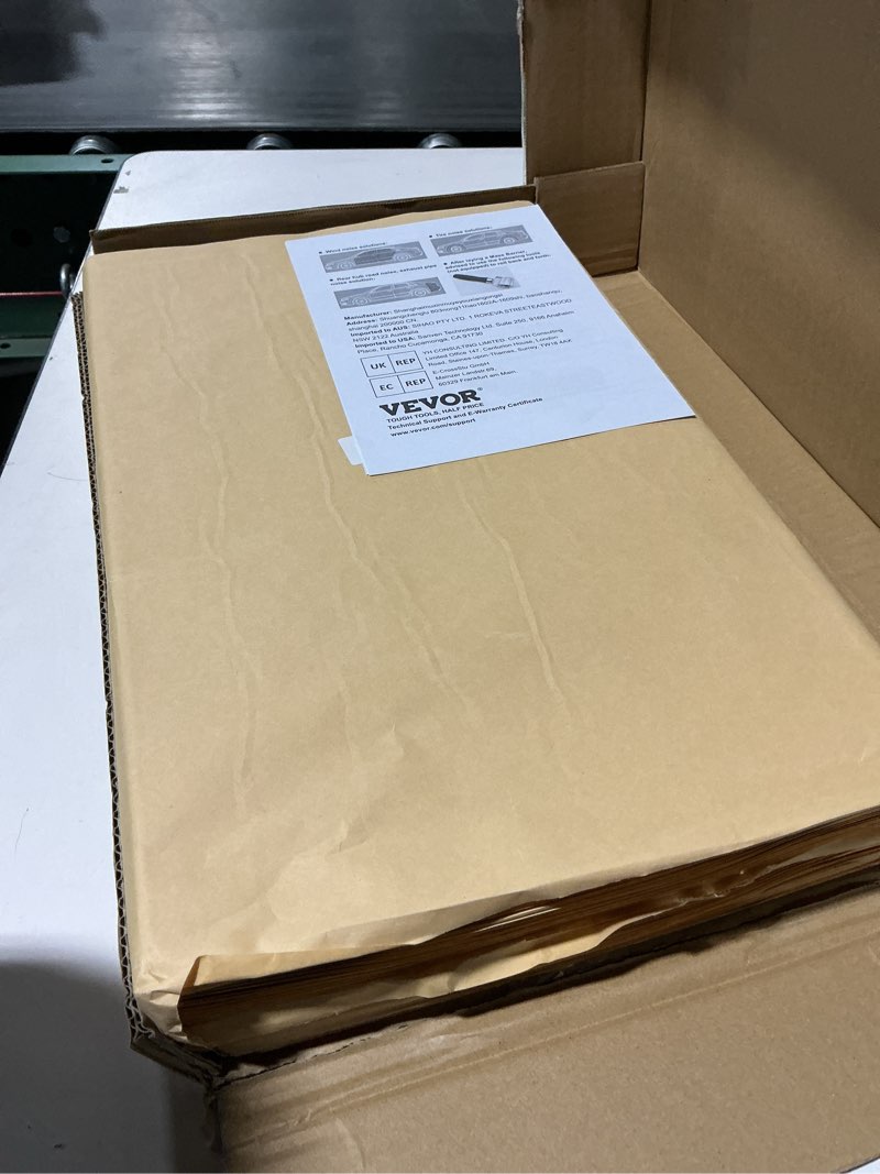 Condition photo showing Good Condition for VEVOR Car Sound Deadening Mat, 50 mil 52 sqft Butyl Automotive Sound Deadener, Noise Insulation and Vibration Dampening Material 52sq.ft