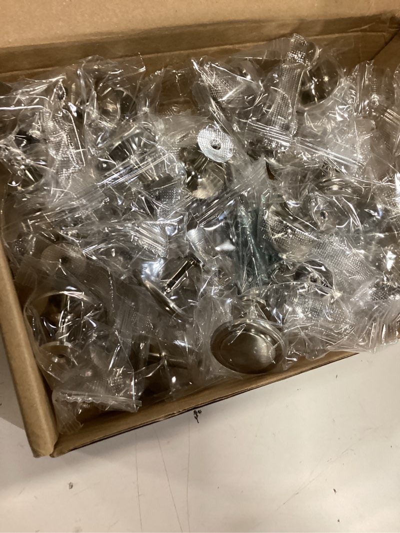Condition photo showing New/Like New for ravinte 30 pack 1-1/4 inch kitchen cabinet knobs dresser drawer brushed nickel zinc pulls door handles for drawers 30 brushed nickel