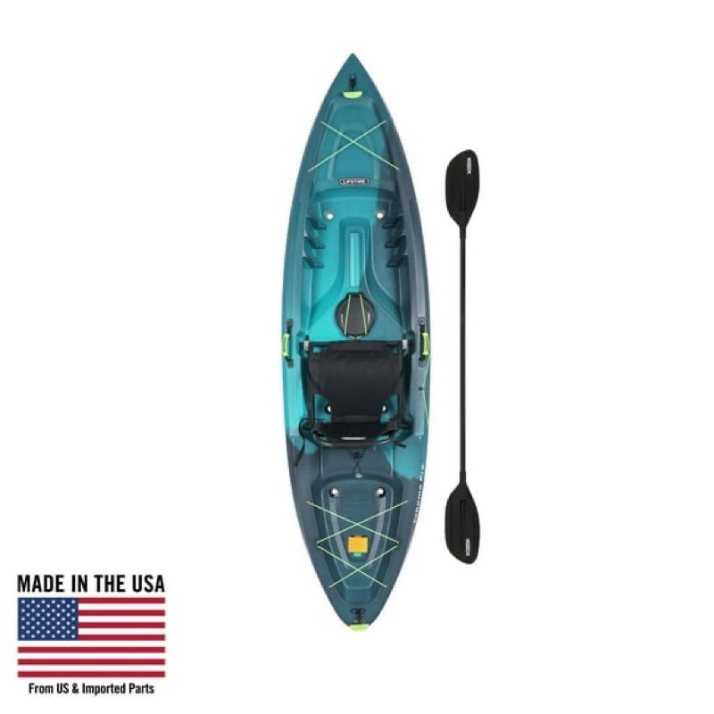 Lifetime tahoma blue and black kayak